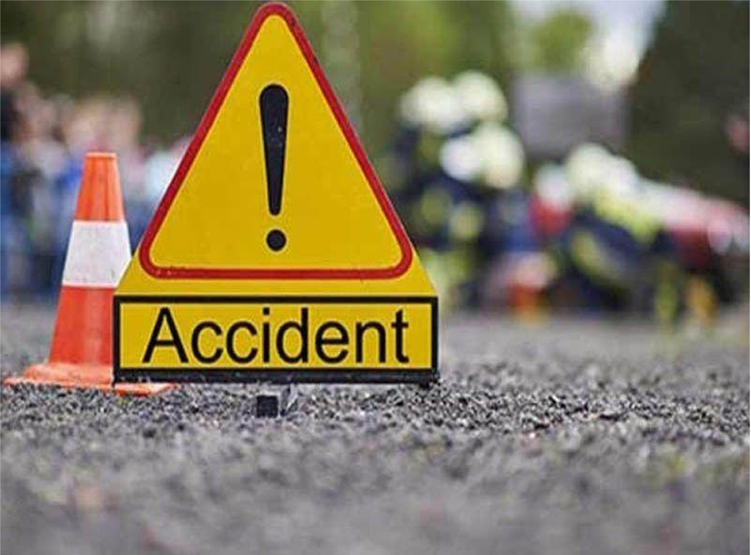 unjab Roadways Bus And Gravel Truck Collide
