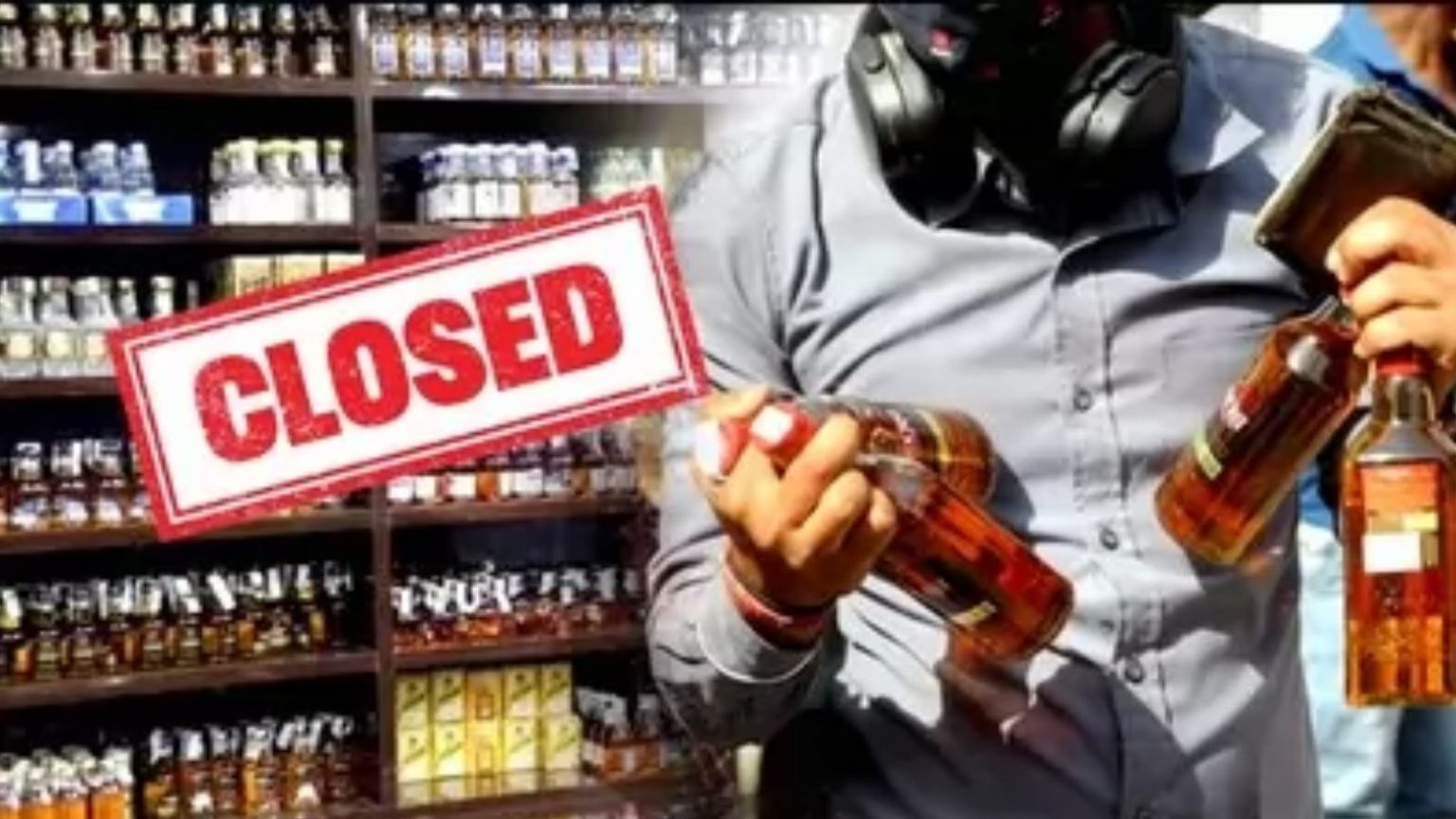 liqour shop closed, Tarntaran By election