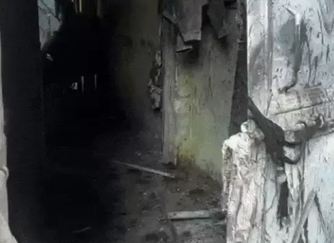 Fire broke out due to firecrackers kept in the house