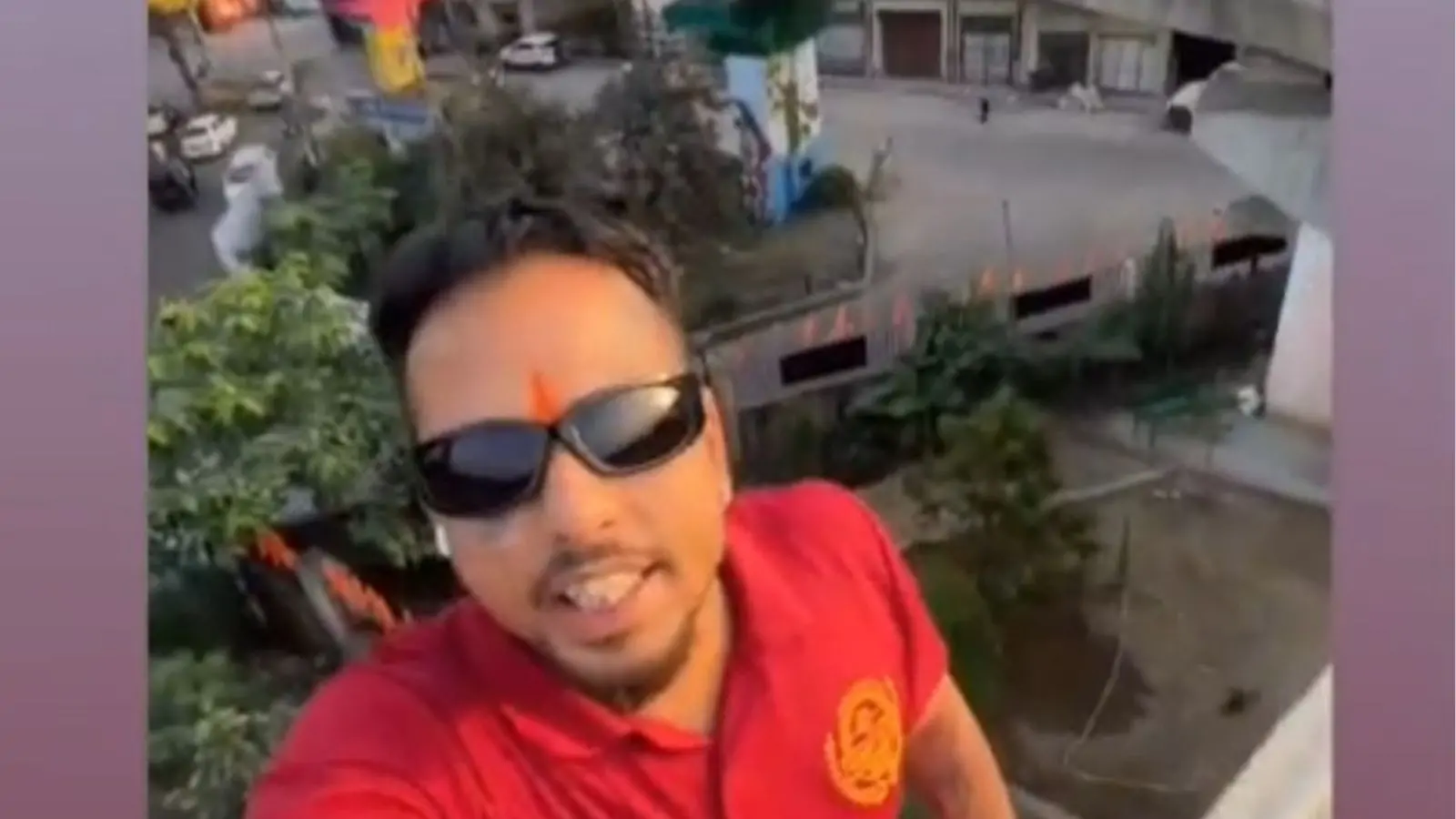 A young man in Jalandhar is doing dangerous stunts, making videos on tanks and flyovers to go viral.