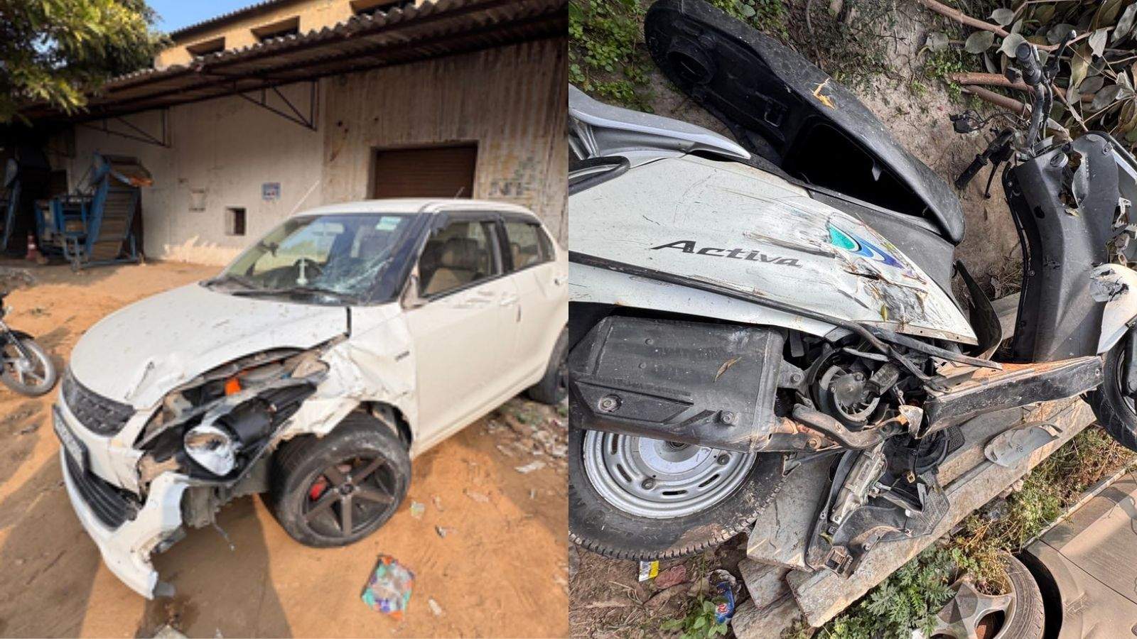 Woman dies in car-Activa accident in Jalandhar, husband's condition critical