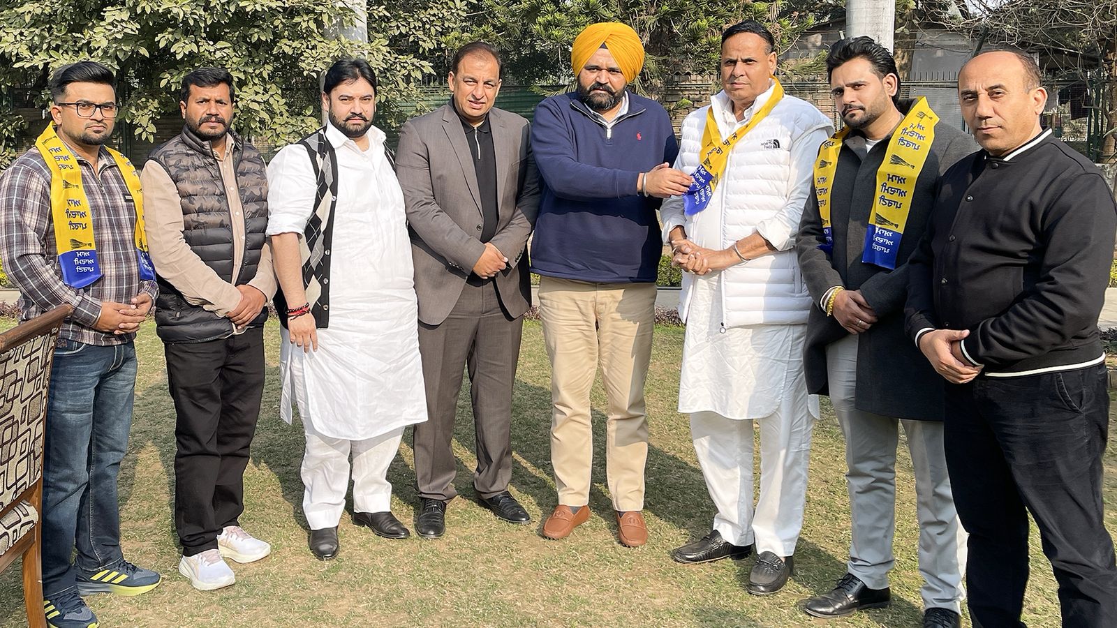 Paramjit Kaur and Harpal Mintu join the Aam Aadmi Party