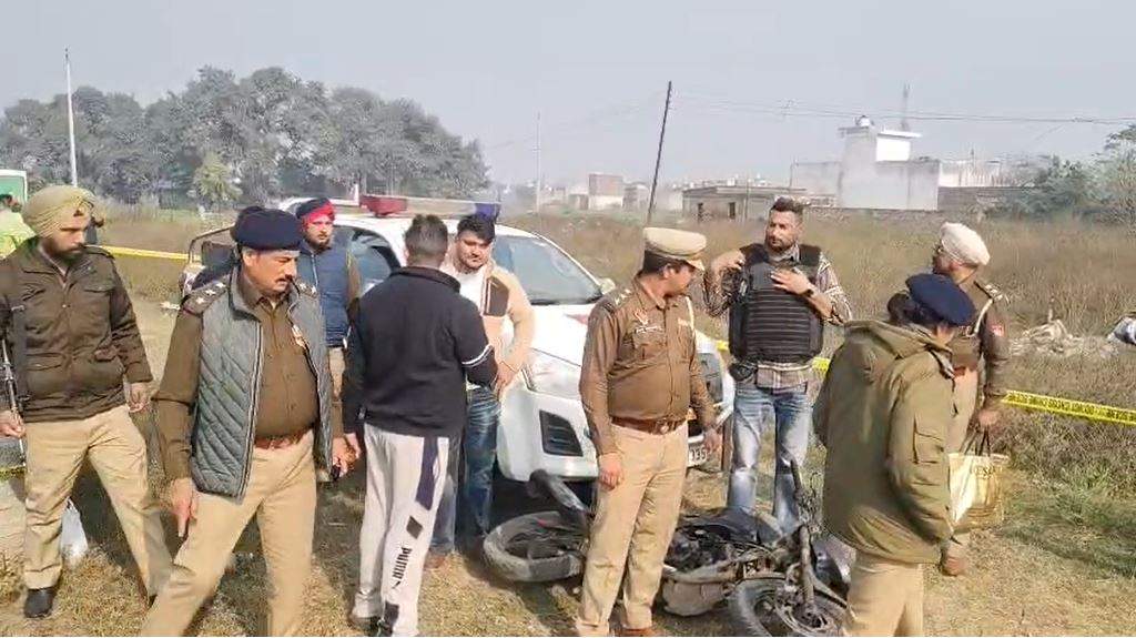 Jalandhar: An encounter took place between the police and two members of the Dadewal gang.