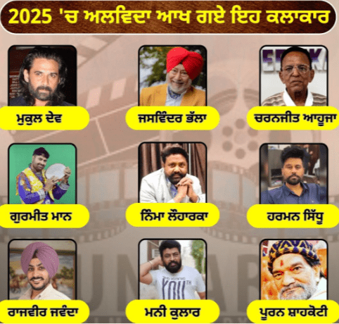 Goodbye 2025: This year has left a deep wound in the Punjabi music world, these artists said goodbye to the world