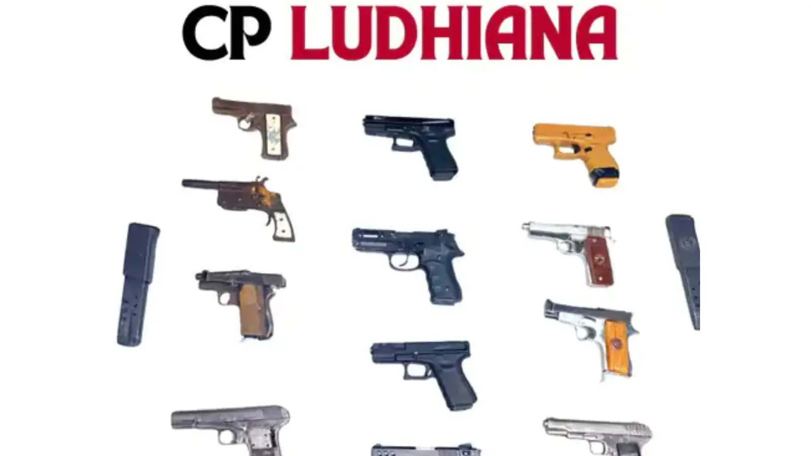 Ludhiana Police takes major action against gangsters, arrests 10 shooters of Goldie Brar along with weapons