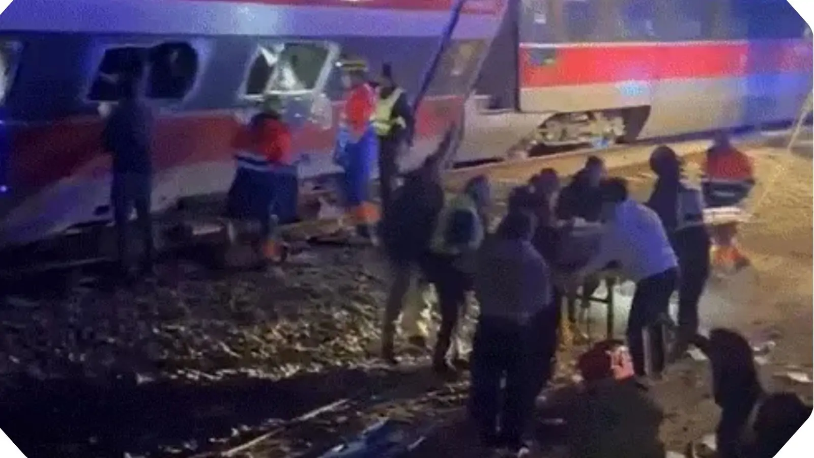 Terrible train accident in Spain: 21 dead, 73 injured in collision of two trains