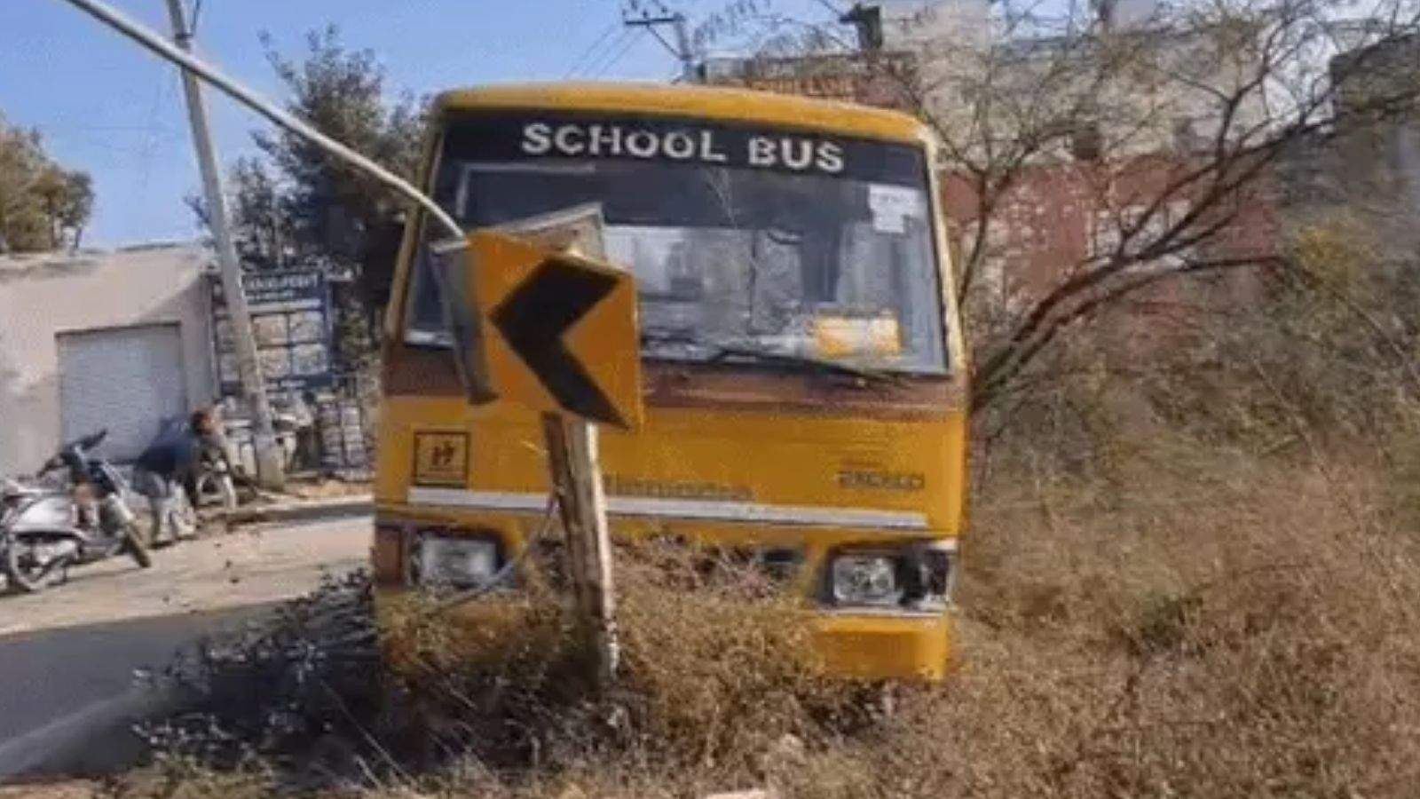 Punjab Sangrur School Bus Accident Driver Blames OverSpeed