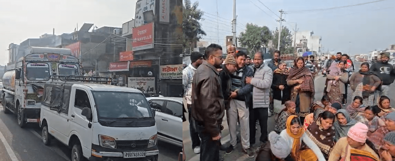 Death of two youths in Bhogpur: Family blocks highway