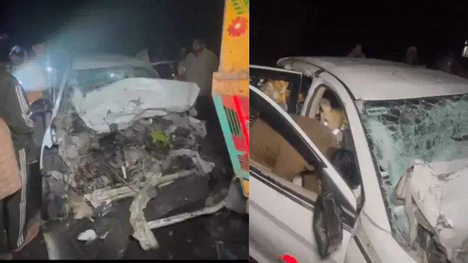 Mansa Car Truck Accident 4 Dead, Driver Critically Injured