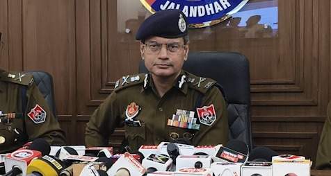 DGP Gaurav Yadav reaches Jalandhar