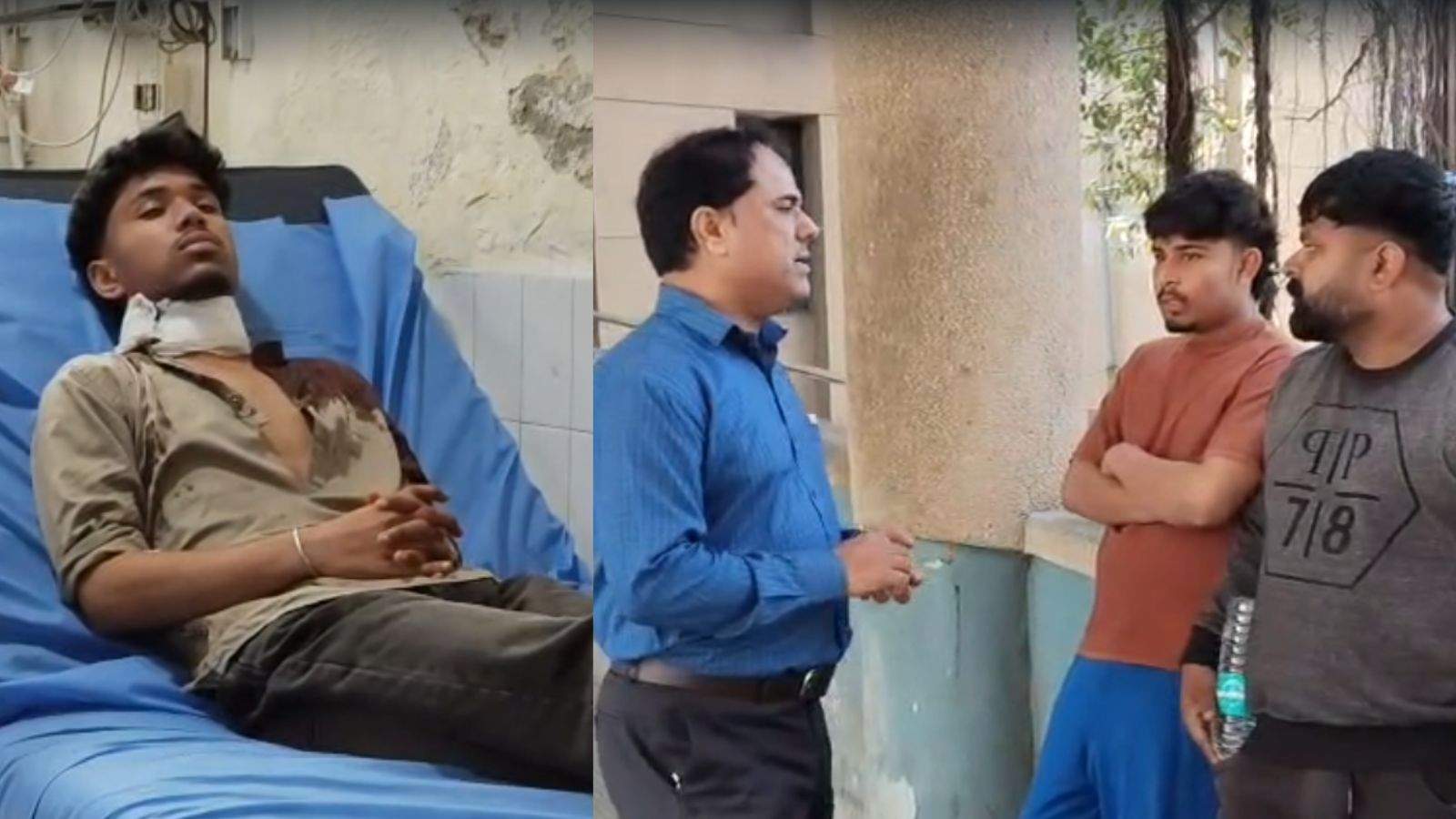 Attack on 10th class student inside Jalandhar police station, both parties were called to the police station for reconciliation