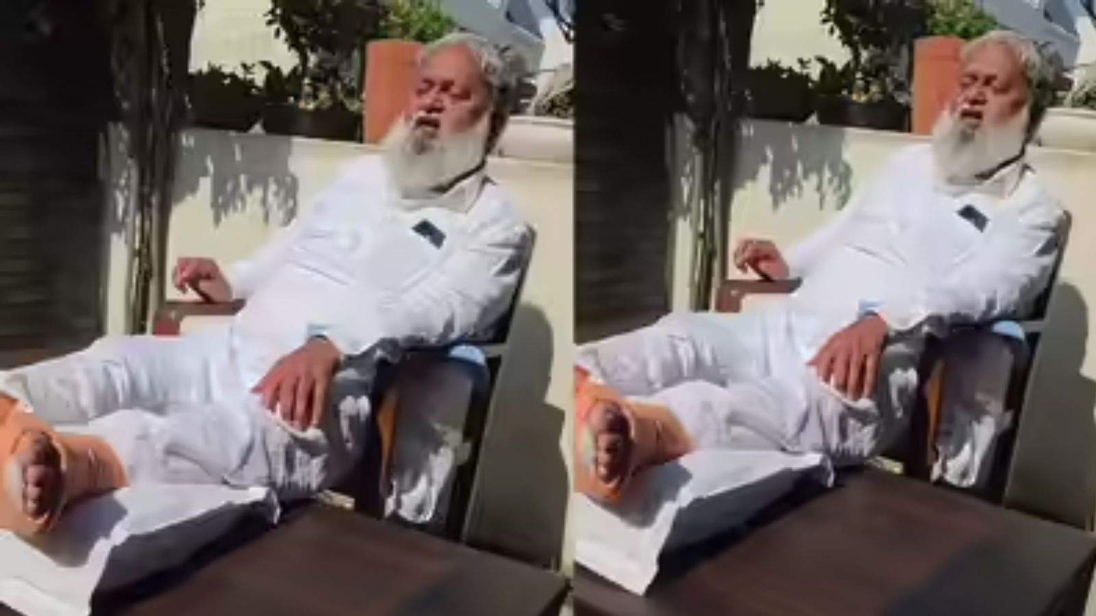 Minister Anil Vij suffers accident, admitted to hospital