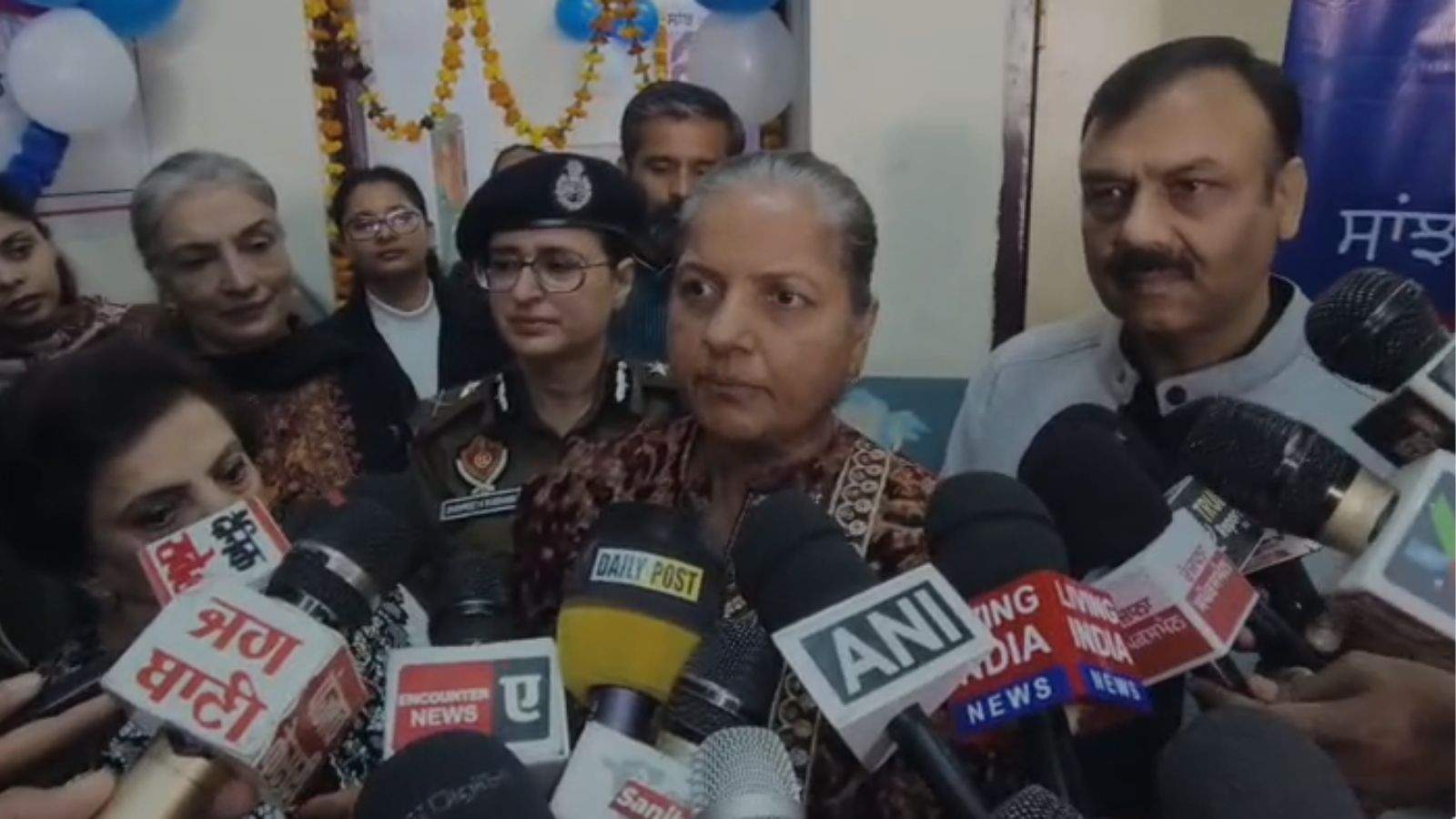 Inauguration of 'Sanjh Relief Center' at Jalandhar Civil Hospital, Special DGP Gurpreet Deo was present