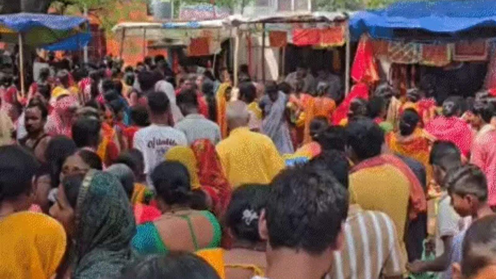 Stampede at Mata Sheetlashtami temple, 8 devotees die