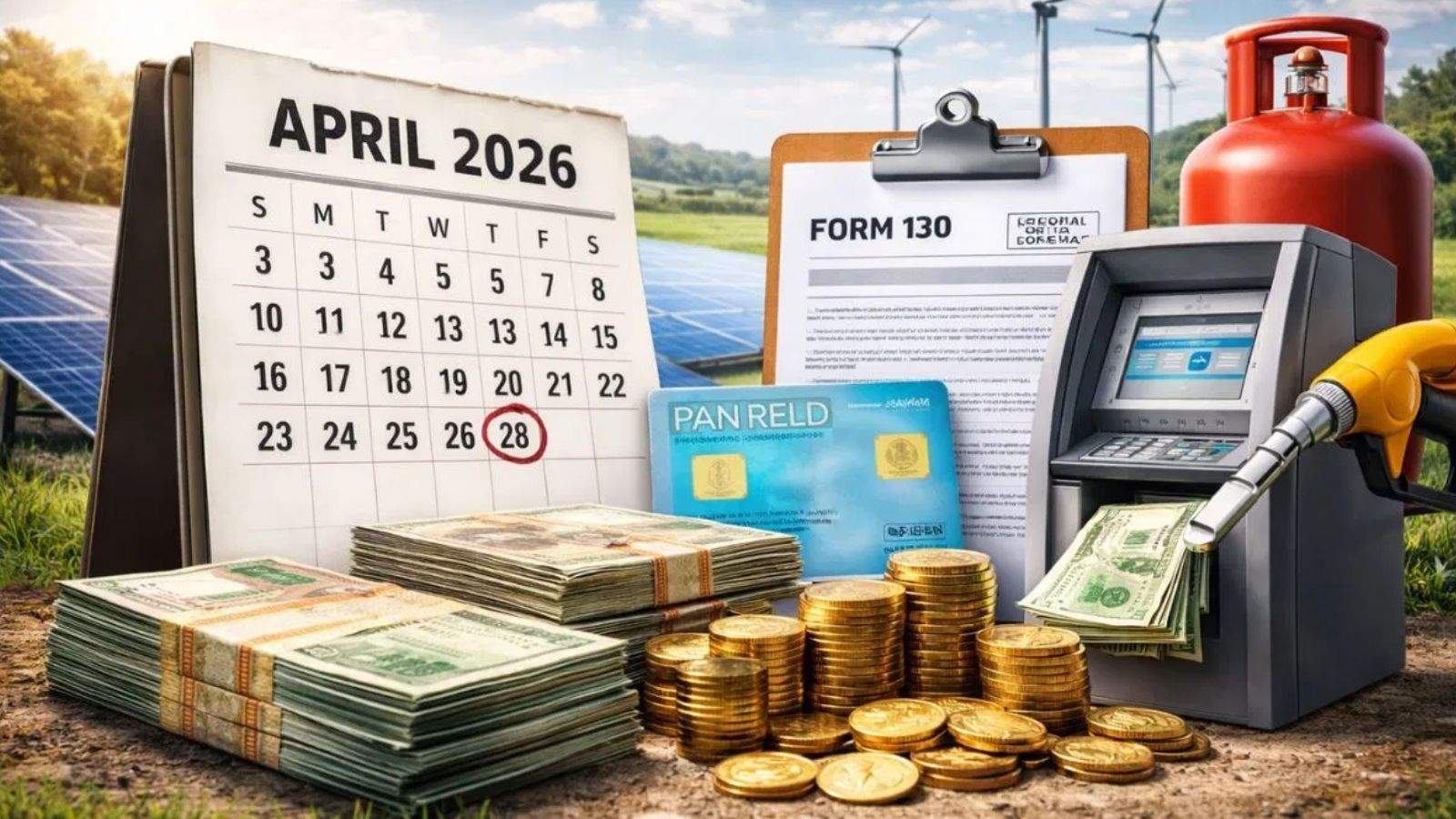 Major Changes from April 1: 10 New Rules, Including Tax and Banking, to Come into Effect