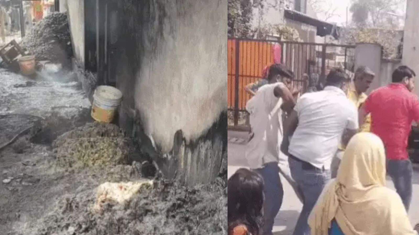 A massive fire broke out in a factory in Haryana, 4 women died