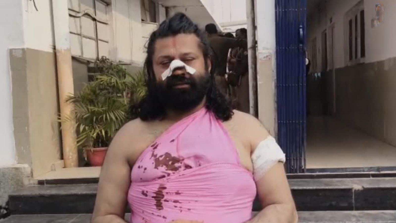 Ashutosh Brahmachari fatally attacked in a moving train