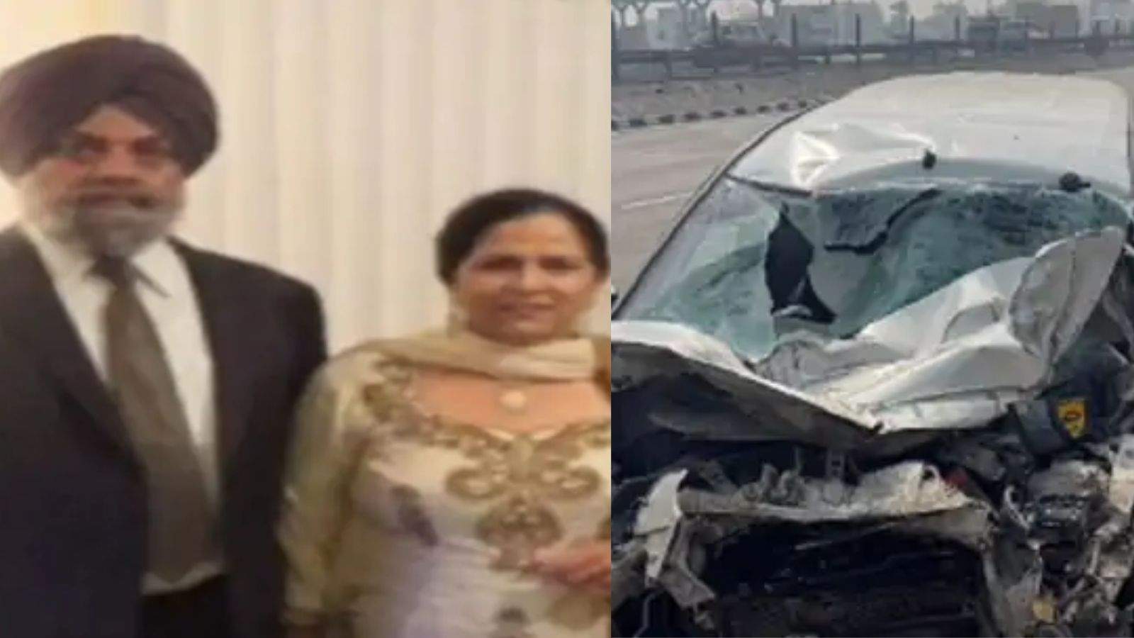 Panipat NRI Couple Death in Truck Taxi Collision