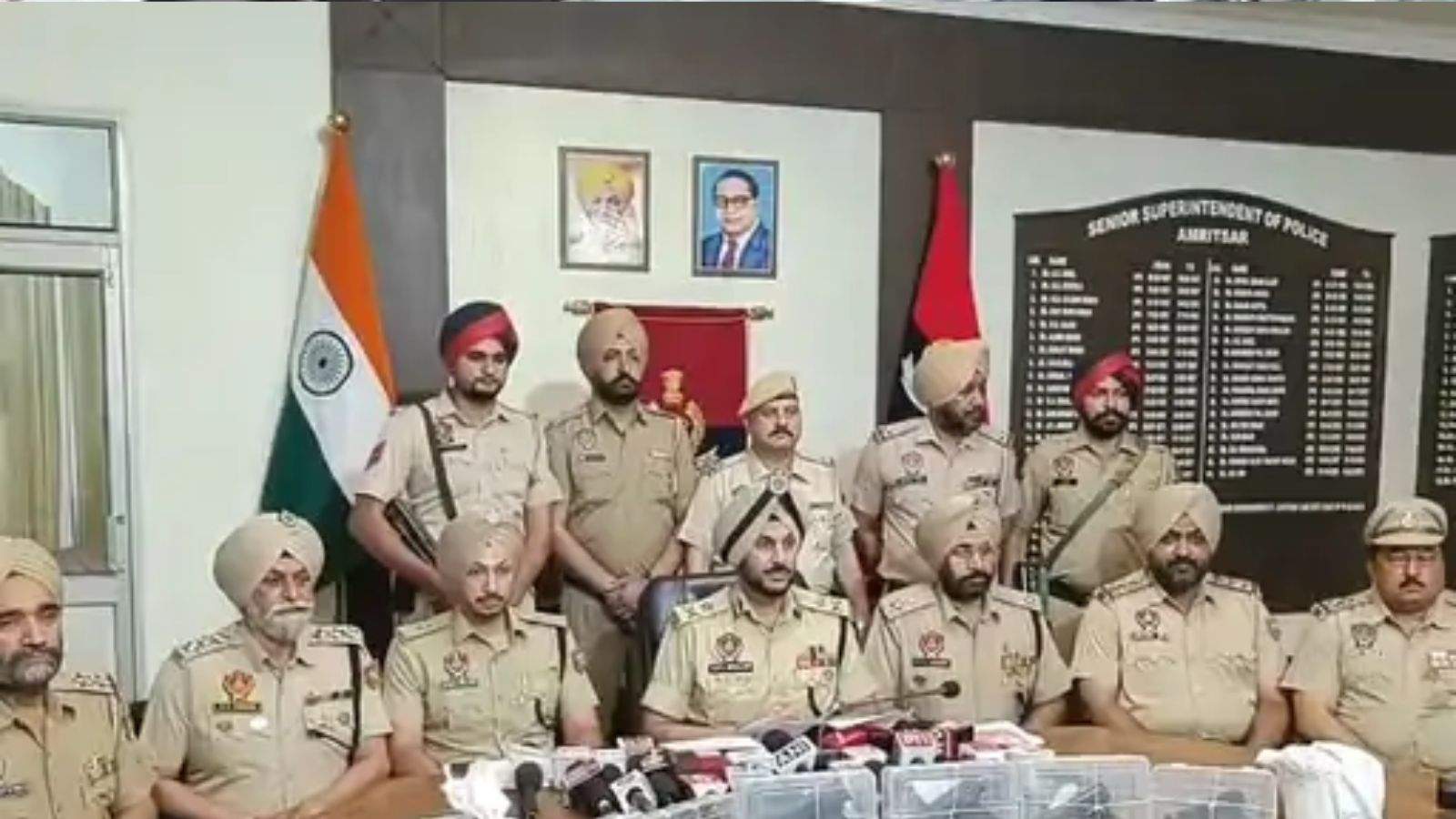 Amritsar Police Bust Cross Border Arms And Drug Module