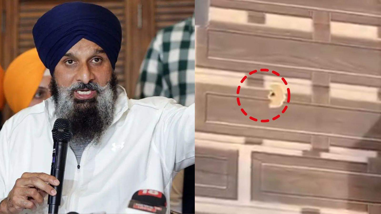 Amritsar Village Firing 9 10 Rounds Heard; Majithia Shares CCTV