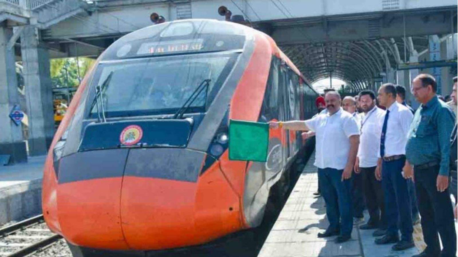 Vande Bharat Express train stoppage approved at Jalandhar Cantt railway station, flagged off by former MP Sushil Rinku