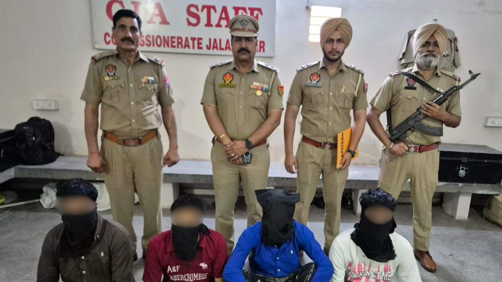 Major Breakthrough for Jalandhar Police: Four Accused in Raj Nagar Firing Case Arrested
