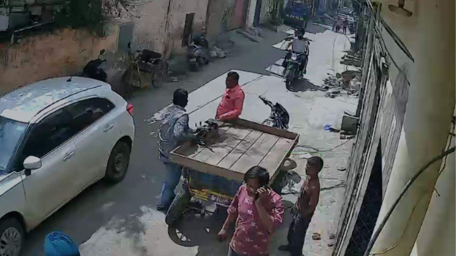 Car thief crashes into several vehicles in Ludhiana, arrested by police