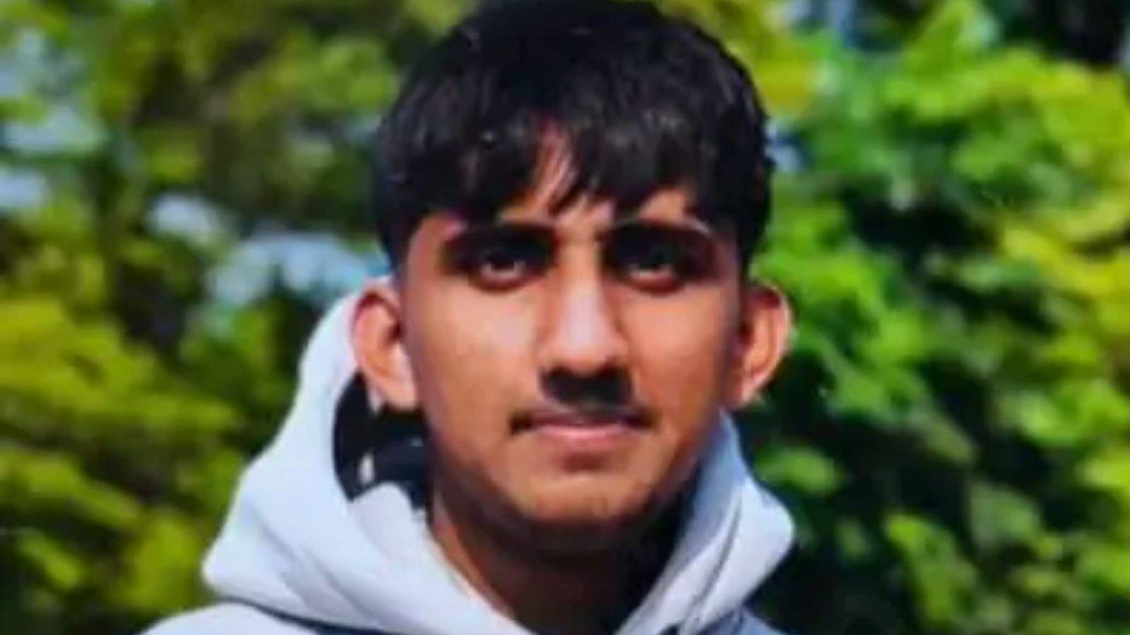 Lightning strikes the field during a cricket tournament in Hoshiarpur