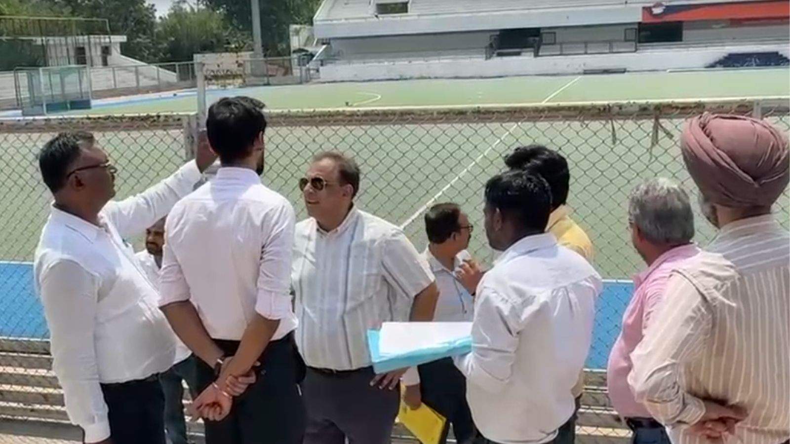 Surjit Stadium inspected ahead of Asian Hockey Champions Trophy in Jalandhar