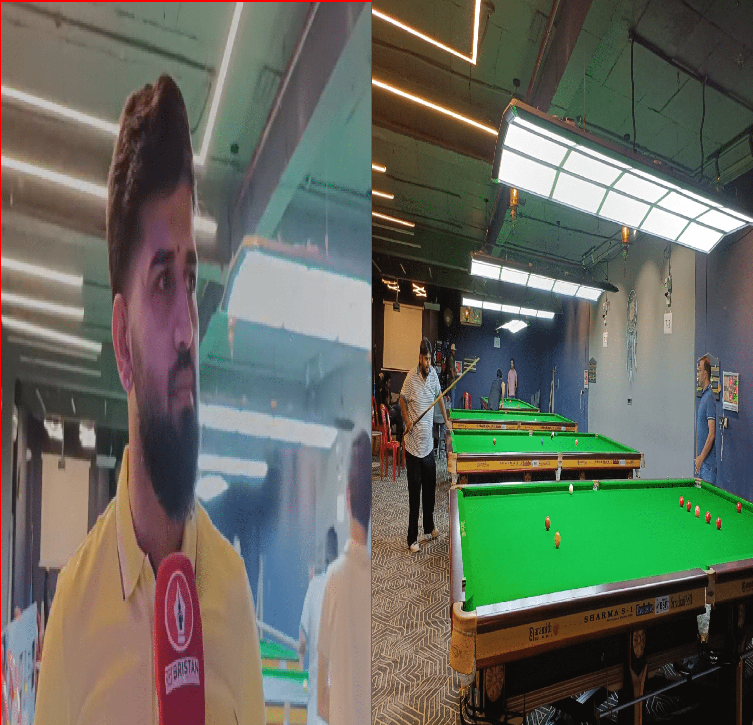 The 6th Red All India Open Snooker Tournament was organized at Black Ball Billiards Cafe in Jalandhar