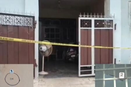 Firing at 'Zinmidar's house' in 'Lahri 318' village of Pathankot, terror in the area.