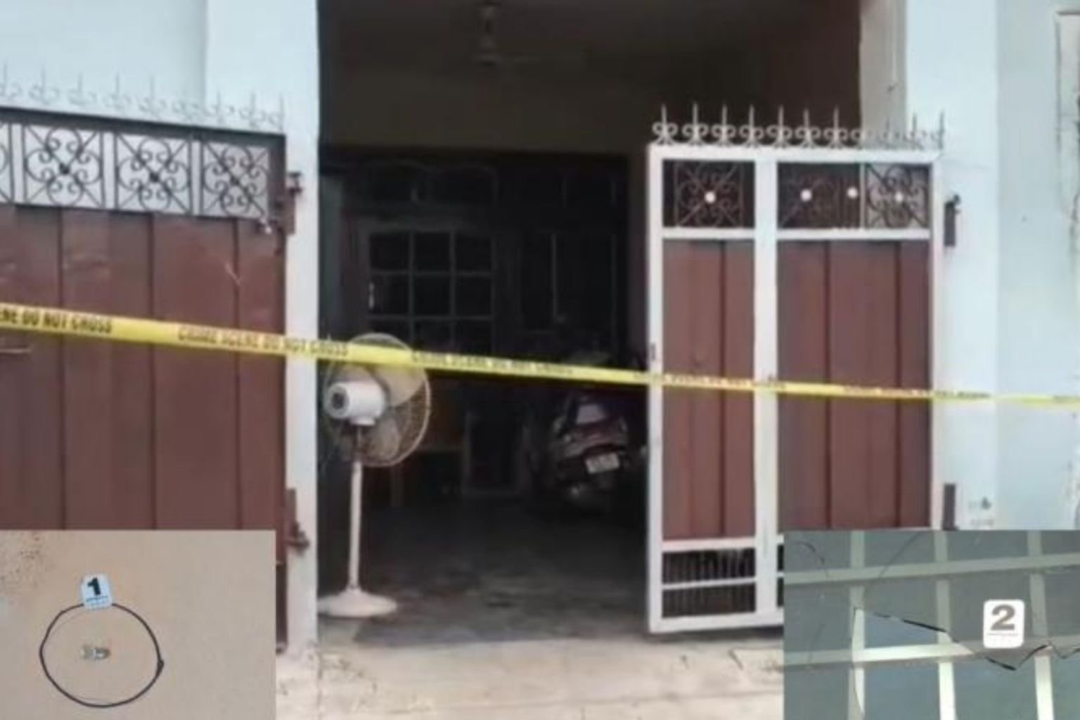 Firing at 'Zinmidar's house' in 'Lahri 318' village of Pathankot, terror in the area.