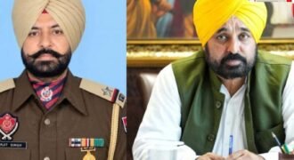 ASI Harjit Singh shot dead while on duty in Amritsar; CM Bhagwant Mann expresses grief.