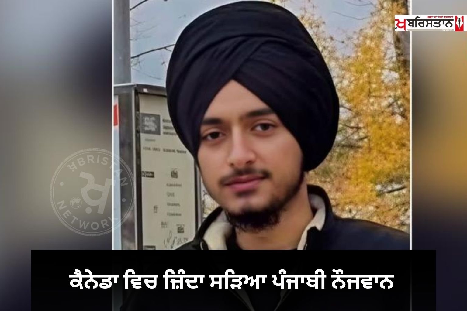 Car collision in Canada claims the life of a Punjabi youth, both vehicles caught fire