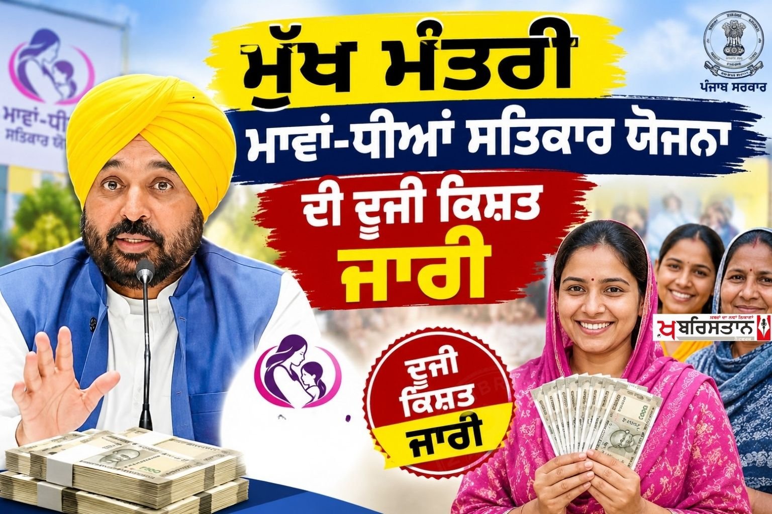 Second installment of the Chief Minister's Mothers-Daughters Respect Scheme released