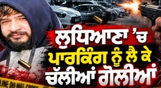 Shots fired over parking in Ludhiana; 31-year-old Harry killed.